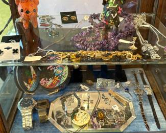 Watches, silver jewelry, Keychains Dogs, Brighton Cross Necklace