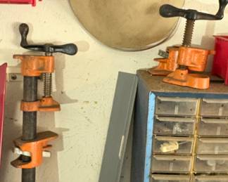 Table clamps, Vise