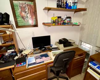 Office Desks, Chairs