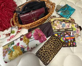 Wallets and makeup bags