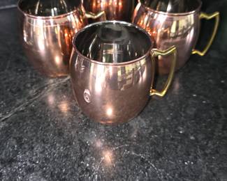 Moscow Mule mugs