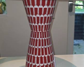 One of a pair of "Eve' table lamps designed by Alexa Hampton