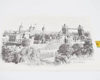 Ron Marsden litho print x 5