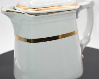 vintage Warranted K. T. & K Granite creamer pitcher