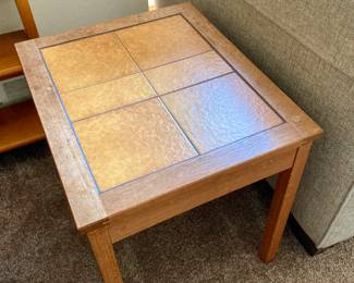 1960s Danish Mobelfabrikken Toften tile table