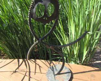 Ellis Nelson metal sculpture