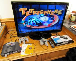 Nintendo 64 with Tetrisphere & 2 controllers