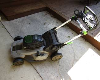 Ego self-propelled lawnmower (needs new battery)