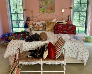 King bed metal headboard