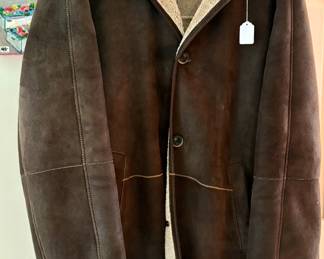 Lightweight Mens Shearling jacket