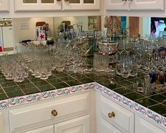 Large Crystal Barware 
