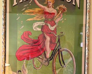 Large French Poster Lithograph