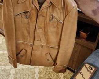Vintage leather jacket