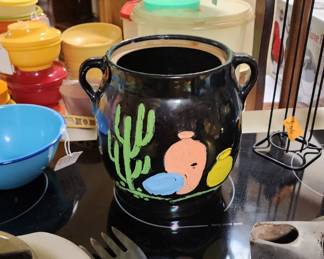 Vintage bean pot