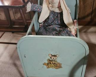 Doll bed from 1950's
