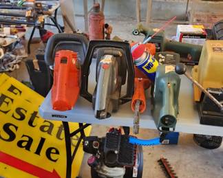 At lease 5 electric hedge trimmers