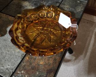 Vintage moon and stars ashtray