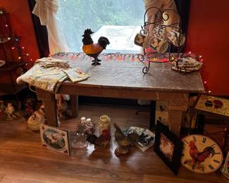 Vintage farm table