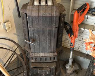 Old Antique wood burning stove