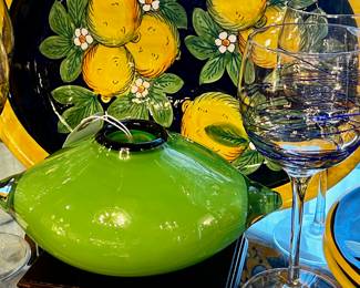 Art glass vase 