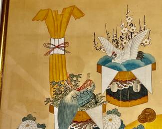 Vintage Asian inspired art