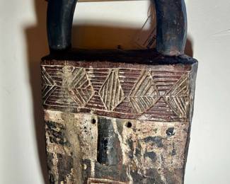 Hand carved African mask
