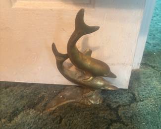 Brass dolphin