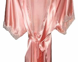 Dynasty Satin and Lace Robe