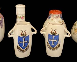 Salt Pepper Shakers and Mini Vases