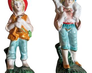Pair of Porcelain Japan Figurines