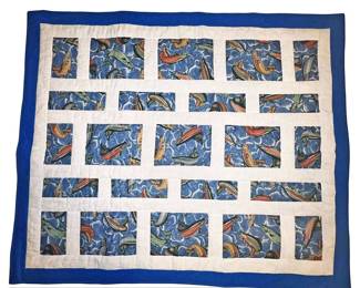 Fishing LapWall Quilt