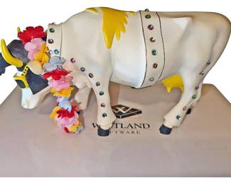 CowParade Rock N Roll Figurine