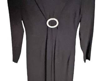 Ellen Tracy Black Evening Dress