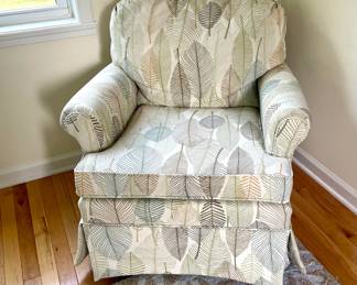 Stuffed Swivel Chair (two are available)