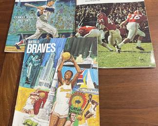 Red Sox / Buffalo Braves / Cornell Programs