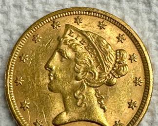 1895 Five-Dollar Gold Piece