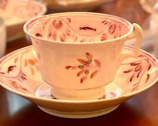 Teacup/Saucer - Circa 1860 (two sets available)