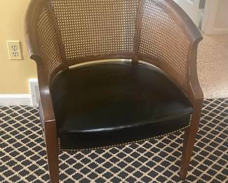 Regency Barrel-Back Chair - Circa 1965