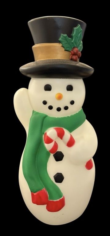 Snowman Light Up Blow Mold