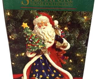 Christmas Celestial Santa Claus Statue