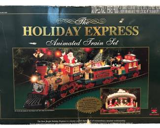 Holiday Express Animated Train Set