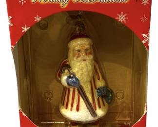 RADKO Santa Clause Ornament