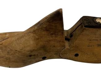 Vintage Wooden Shoe Form