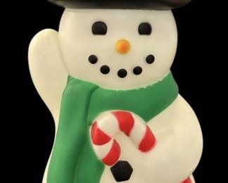  Snowman Light Up Blow Mold