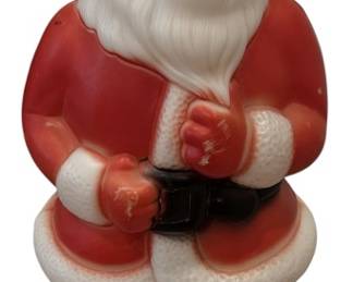 Vintage Santa Light Up Blow Mold