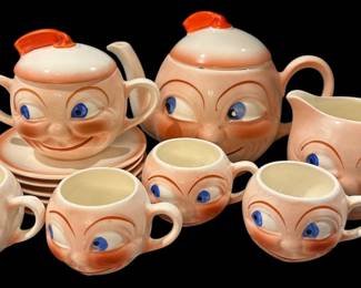 Czechoslovakian Childrens Tea Set