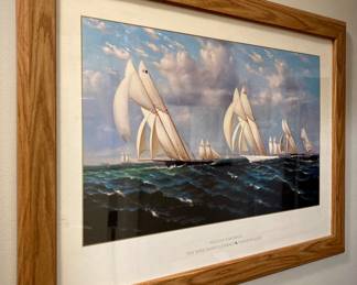 William Torgerson - New York Yacht Club Race - Sappho in Lead 