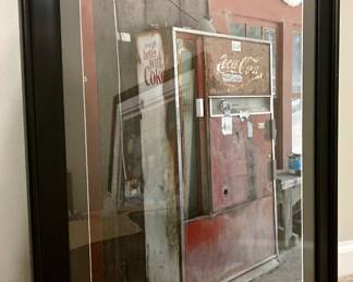 Coca-Cola Vending Machine Art Print 
