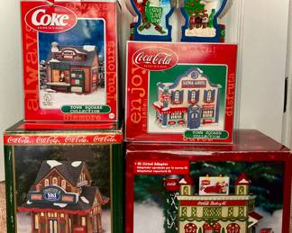 Coca-Cola Holiday Village House Collectibles 
