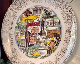 Vintage Tennessee Collectors Plate